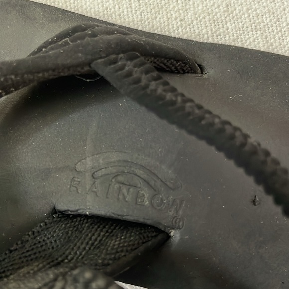 Rainbow Flip Flops with back strap toddler size 9/10 - Picture 9 of 11